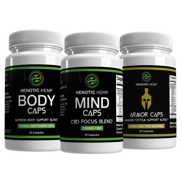 CBD capsule blends